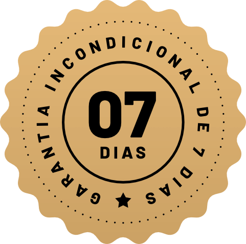 Garantia incondicional de 7 dias